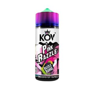 PINK RAZZLE RAZZLE RANGE 100ML E LIQUID KOV EXP