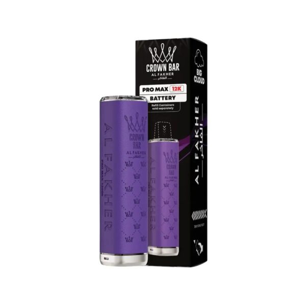 AL FAKHER CROWN BAR PRO MAX 12K BATTERY & PREFILLED REPLACEMENT POD 20MG - Image 10
