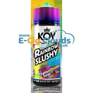 RAINBOW SLUSHY RAINBURST RANGE 100ML E LIQUID KOV EXP