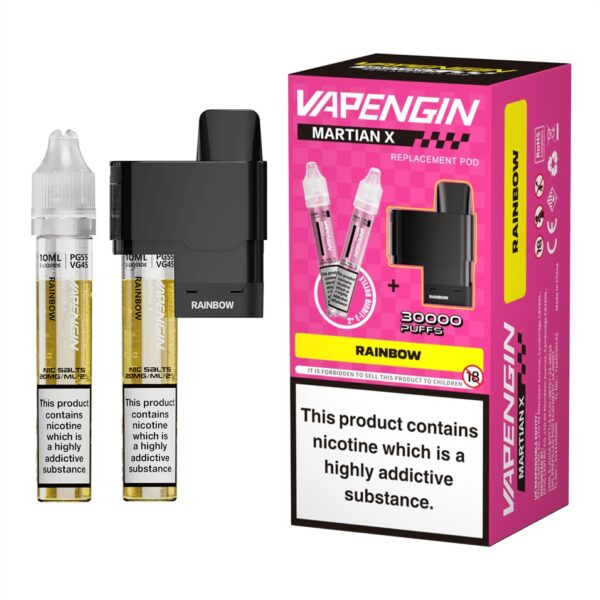 VAPENGIN MARTIAN X LITE PREFILLED POD & REFILL CONTAINERS 20MG - Image 11