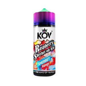 RASPBERRY SHERBET ON ICE  SHERBET RANGE 100ML E LIQUID KOV EXP
