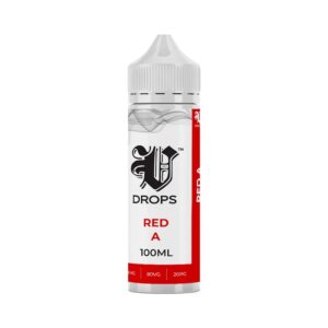 RED A 100ML 80/20 E LIQUID V DROPS