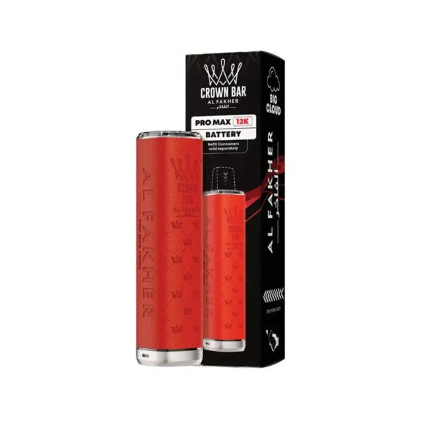 AL FAKHER CROWN BAR PRO MAX 12K BATTERY & PREFILLED REPLACEMENT POD 20MG - Image 12
