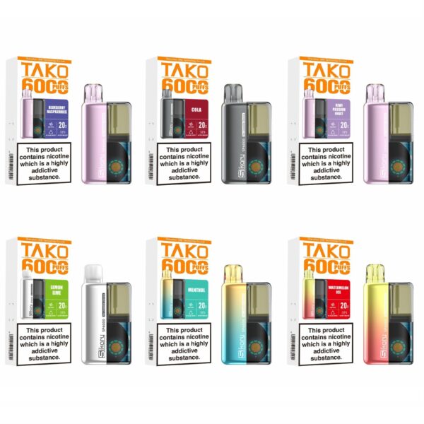 SKE SIKARY TAKO SP6000 PREFILLED POD VAPE KIT 20MG