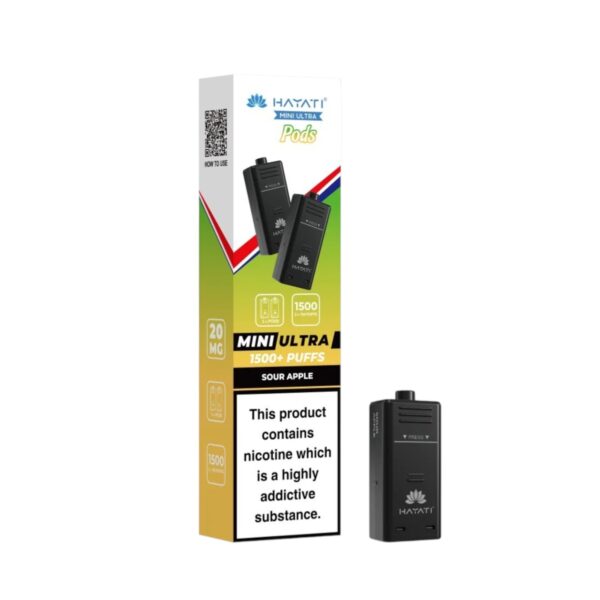 HAYATI MINI ULTRA 1500 PREFILLED PODS 20MG (2 PACK) - Image 18