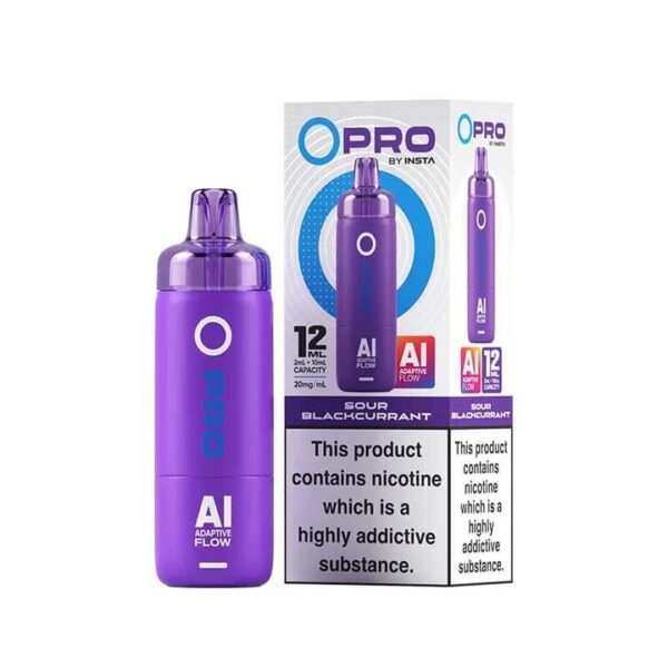INSTA O PRO 10K PREFILLED POD VAPE KIT 20MG - Image 20