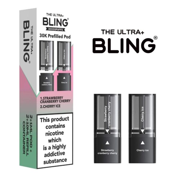 THE BLING ULTRA+ 30K PREFILLED PODS 20MG (2 PACK) - Image 18