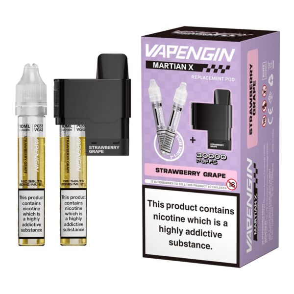 VAPENGIN MARTIAN X LITE PREFILLED POD & REFILL CONTAINERS 20MG - Image 13