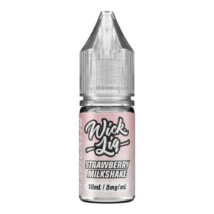 STRAWBERRY MILKSHAKE BAR JUICE 10ML NIC SALT WICK LIQUOR