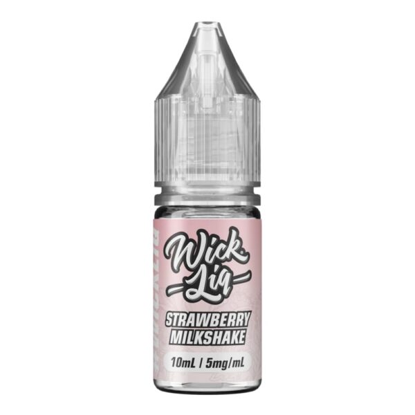 STRAWBERRY MILKSHAKE BAR JUICE 10ML NIC SALT WICK LIQUOR