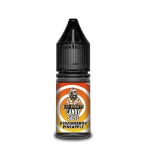 STRAWBERRY PINEAPPLE NIC SALT 10ML OLD PIRATE CANDY PACK OF 10