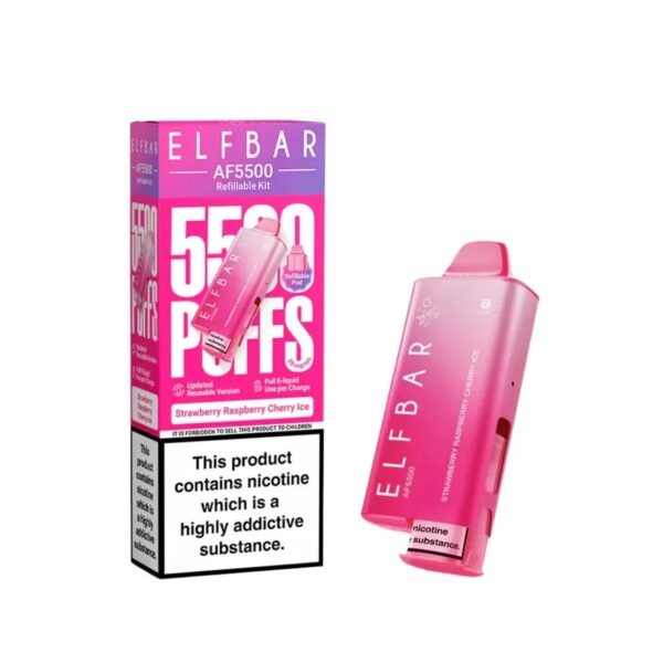 ELF BAR AF5500 PREFILLED POD VAPE KIT 20MG - Image 18