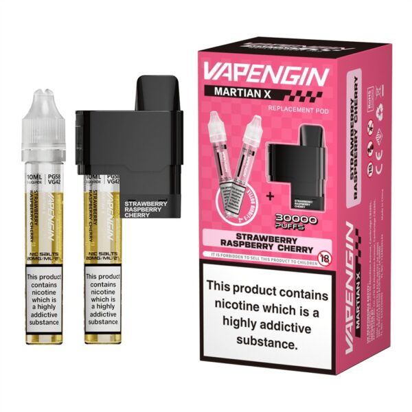 VAPENGIN MARTIAN X LITE PREFILLED POD & REFILL CONTAINERS 20MG - Image 15