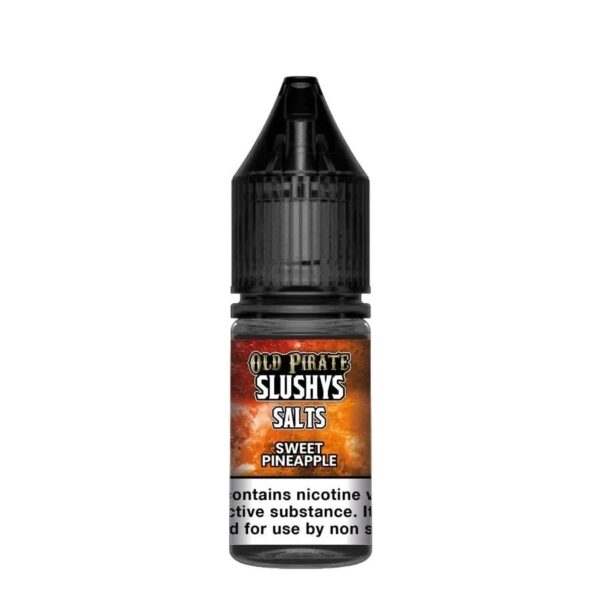 SWEET PINEAPPLE NIC SALT 10ML OLD PIRATE SLUSHY PACK OF 10