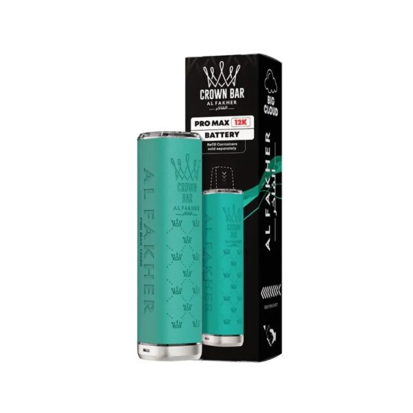 AL FAKHER CROWN BAR PRO MAX 12K BATTERY & PREFILLED REPLACEMENT POD 20MG - Image 5