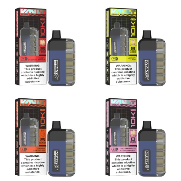 VAULT BAR 10K PREFILLED POD VAPE KIT 20MG BY TITAN