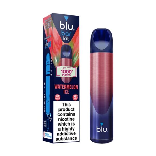 BLU BAR 1000 PREFILLED POD VAPE KIT 20MG - Image 10
