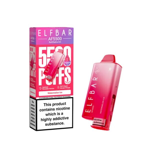 ELF BAR AF5500 PREFILLED POD VAPE KIT 20MG - Image 20