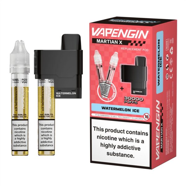 VAPENGIN MARTIAN X LITE PREFILLED POD & REFILL CONTAINERS 20MG - Image 16