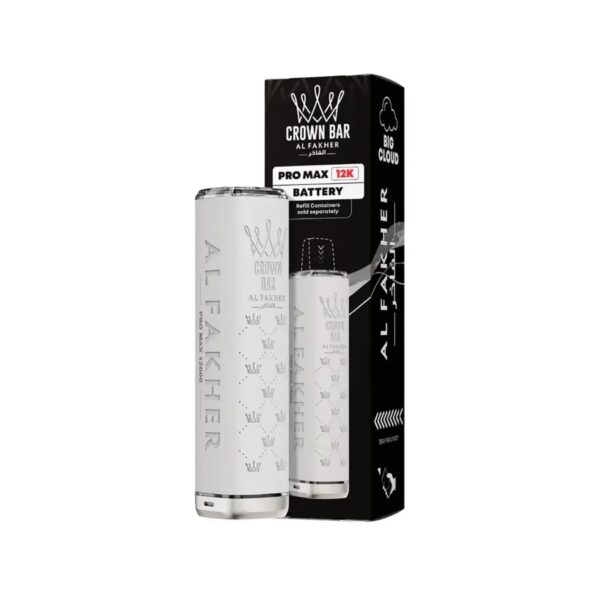 AL FAKHER CROWN BAR PRO MAX 12K BATTERY & PREFILLED REPLACEMENT POD 20MG - Image 8