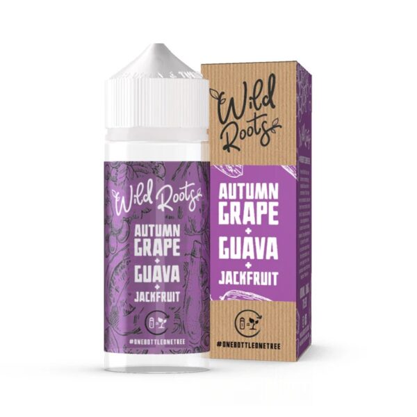 AUTUMN GRAPE, GUAVA & JACKFRUIT 100ML E LIQUID WILD ROOTS
