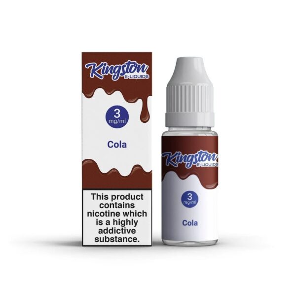 COLA 10ML E LIQUID (50/50) KINGSTON PACK OF 10