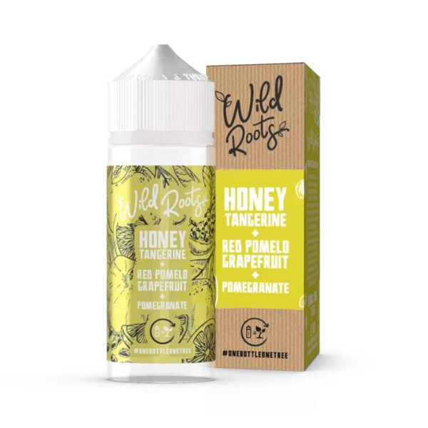 HONEY TANGERINE, RED POMELO GRAPEFRUIT & POMEGRANATE 100ML E LIQUID WILD ROOTS