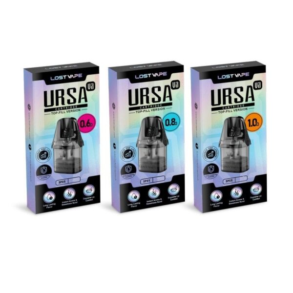 LOST VAPE URSA V3 REPLACEMENT PODS (3 PACK)