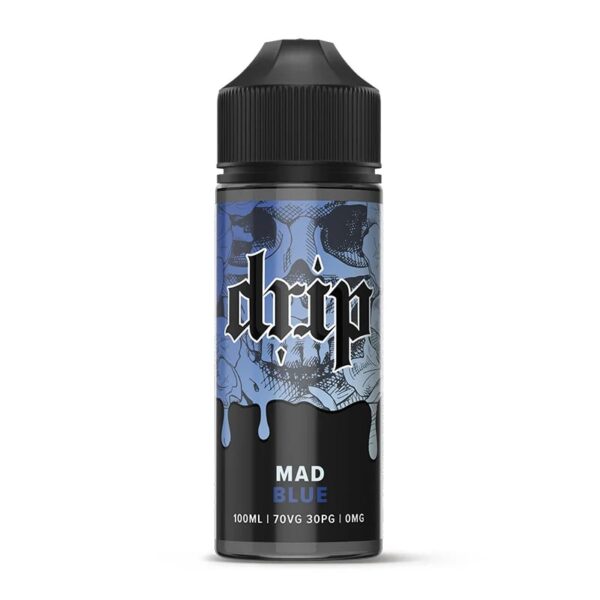 MAD BLUE 100ML E LIQUID DRIP