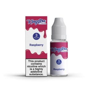 RASPBERRY 10ML E LIQUID (50/50) KINGSTON PACK OF 10