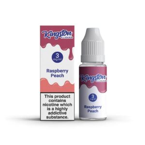 RASPBERRY PEACH 10ML E LIQUID (50/50) KINGSTON PACK OF 10