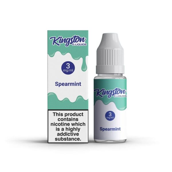 SPEARMINT 10ML E LIQUID (50/50) KINGSTON PACK OF 10
