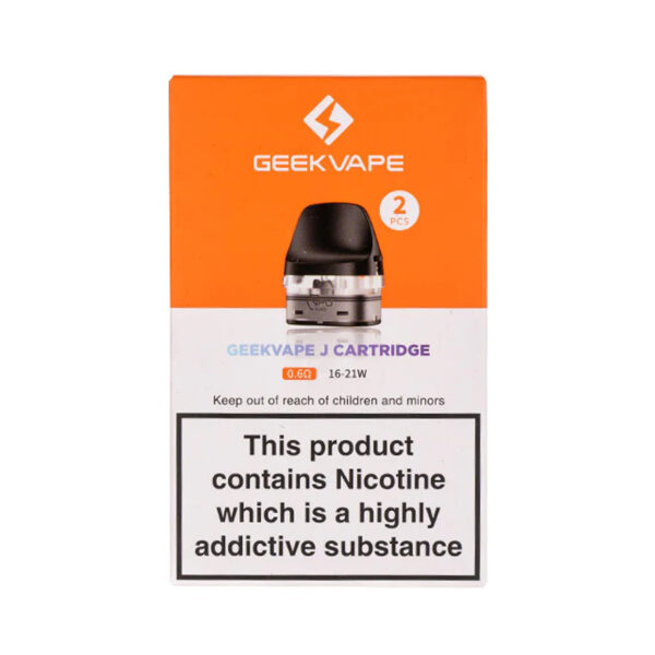 GEEKVAPE J REPLACEMENT POD CARTRIDGES (2 PACK) - Image 2