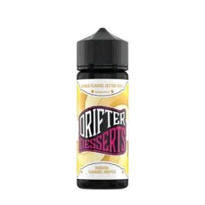 BANANA CARAMEL WAFFLE 100ML E LIQUID DRIFTER DESSERTS