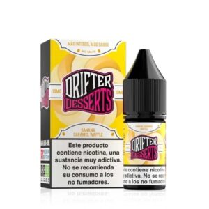 BANANA CARAMEL WAFFLE 10ML NIC SALT DRIFTER DESSERTS