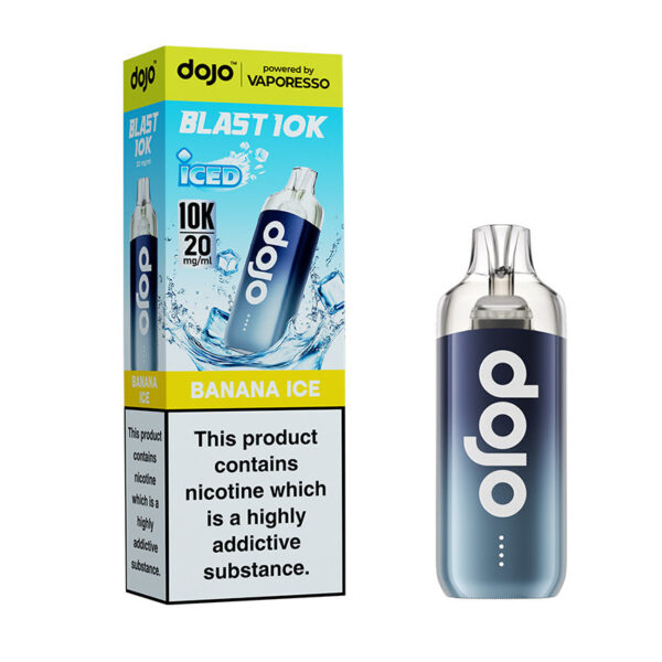 VAPORESSO DOJO BLAST 10K PREFILLED POD VAPE KIT 20MG - Image 12