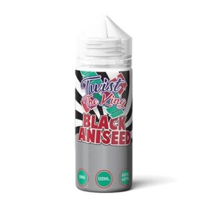 BLACK ANISEED 100ML E LIQUID BY TWIST THE KING EXP