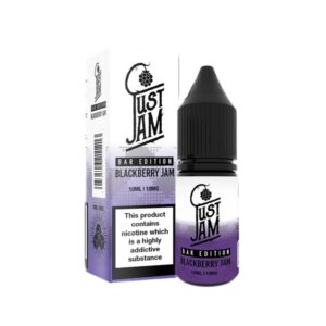 BLACKBERRY JAM BAR EDITION 10ML NIC SALT JUST JAM