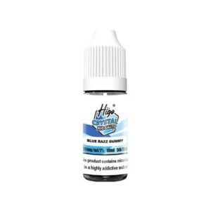 BLUE RAZZ GUMMY NIC SALT 10ML HIGO CRYSTAL PACK OF 10