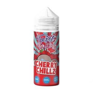CHERRY CHILLZ 100ML E LIQUID BY TWIST THE KING EXP