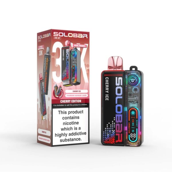 SOLO BAR 30K PREFILLED POD VAPE KIT 20MG - Image 6