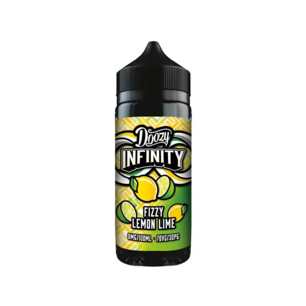 FIZZY LEMON LIME 100ML E LIQUID DOOZY INFINITY