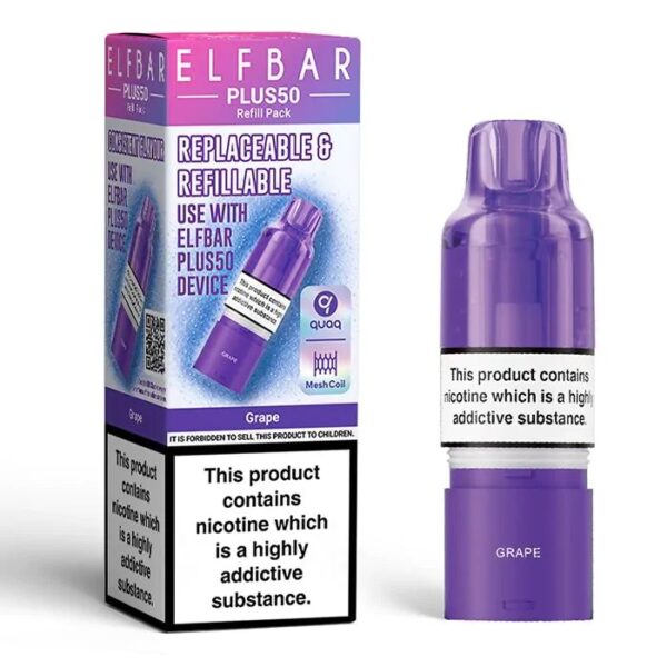 ELF BAR PLUS 50 PREFILLED POD 20MG - Image 8