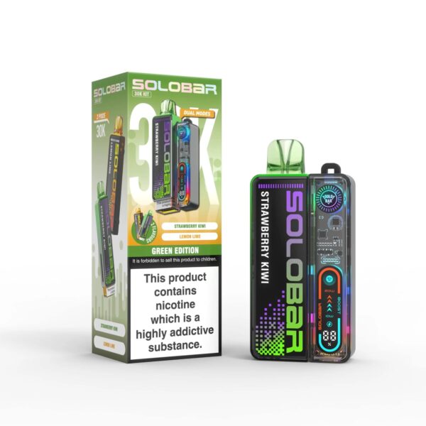 SOLO BAR 30K PREFILLED POD VAPE KIT 20MG - Image 10
