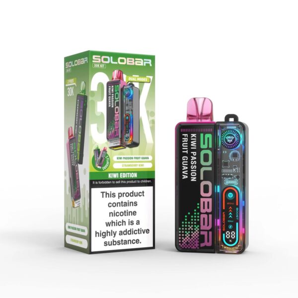 SOLO BAR 30K PREFILLED POD VAPE KIT 20MG - Image 12