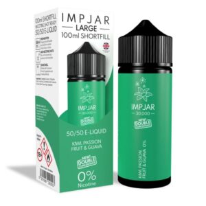 KIWI PASSION FRUIT & GUAVA 100ML E LIQUID IMP JAR LARGE