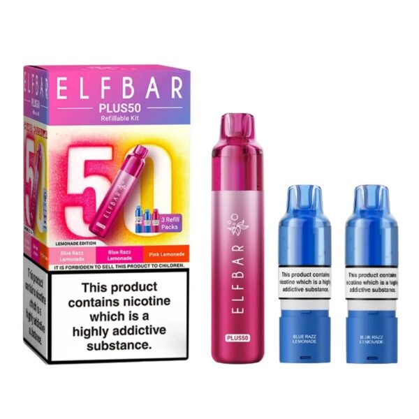 ELF BAR PLUS 50 PREFILLED POD VAPE KIT 20MG - Image 16