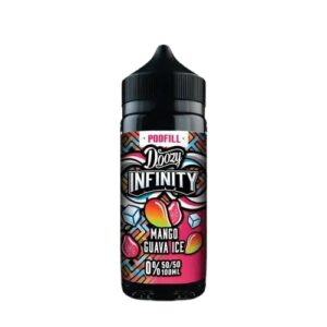 MANGO GUAVA ICE 50/50 100ML E LIQUID DOOZY INFINITY PODFILL