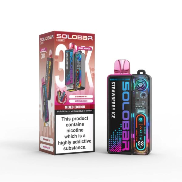 SOLO BAR 30K PREFILLED POD VAPE KIT 20MG - Image 14