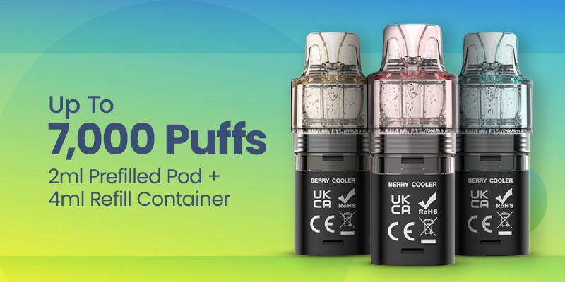 NEXEL AERO 7K PREFILLED POD VAPE KIT